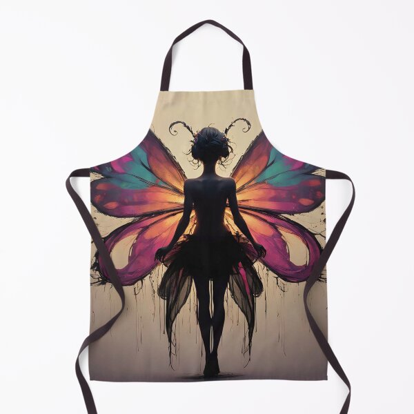 Item preview, Dystopian fairy silhouette designed and sold by JustInspireMe.