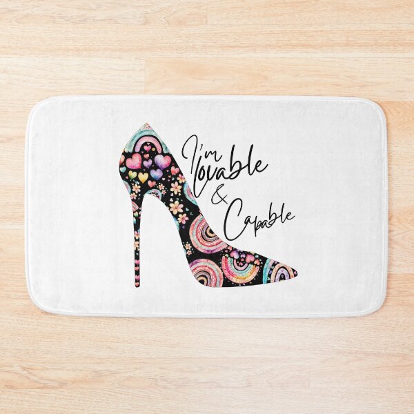 Item preview, Simple Empowerment Heels I'm Lovable and Capable designed and sold by Simplystik.