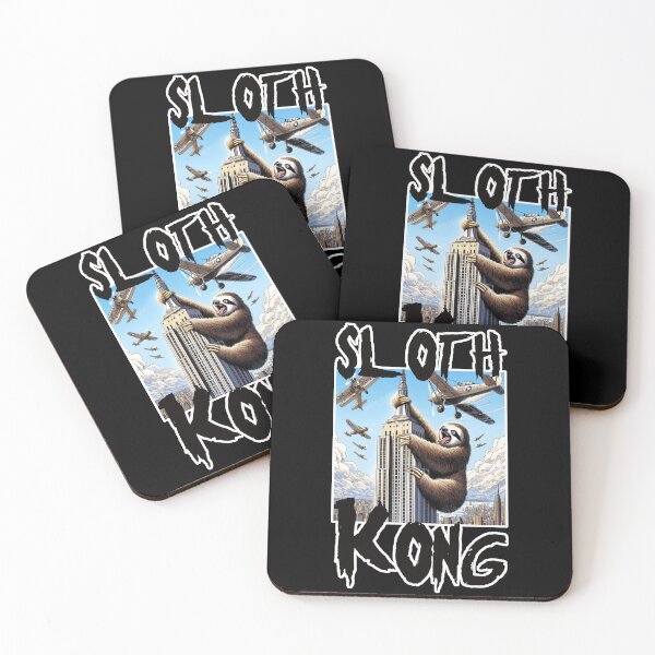 Item preview, Sloth Kong Print designed and sold by Thehatinthecat.