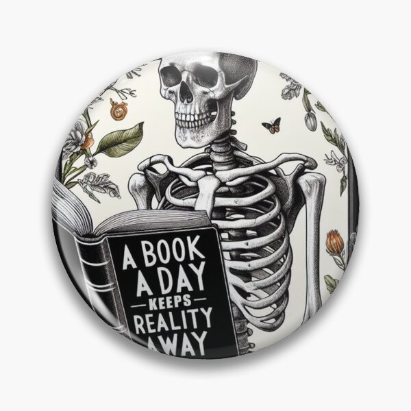 Item preview, Bookish Aesthetic A Book A Day Keeps Reality Away designed and sold by vectcd.
