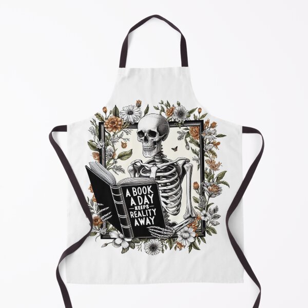 Item preview, Bookish Aesthetic A Book A Day Keeps Reality Away designed and sold by vectcd.