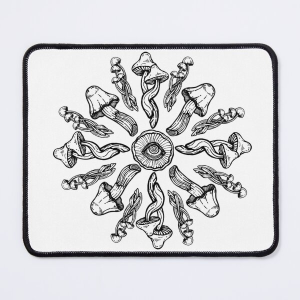 Item preview, Shrooms Mandala designed and sold by Lions-arthole.
