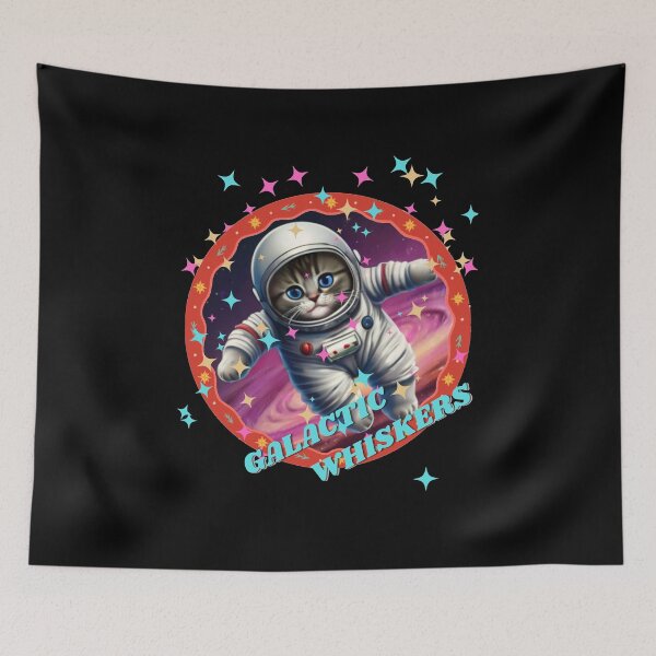 Item preview, Galactic Whiskers - Space Cat Exploration designed and sold by Kashear.