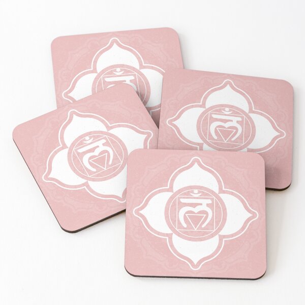 Item preview, Root Chakra Mandala - Rose + Snow designed and sold by Irene Estelle.