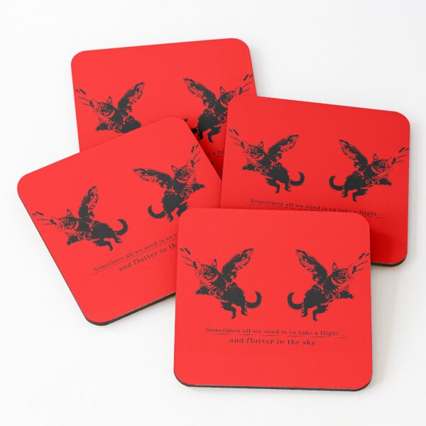 Item preview, All we need is to take a fly - Catterfly Japanese Artwork designed and sold by OrganicLights.