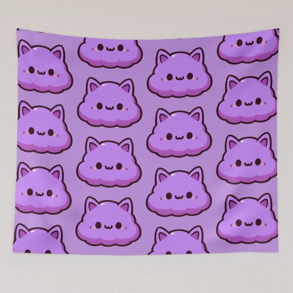 Item preview, Nube de gato lila púrpura designed and sold by AmberRoseWrites.
