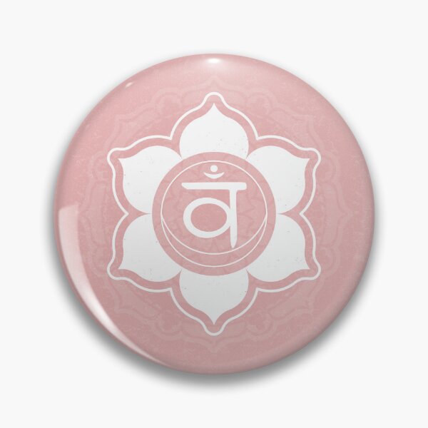 Item preview, Sacral Chakra Mandala - Rose + Snow designed and sold by Irene Estelle.