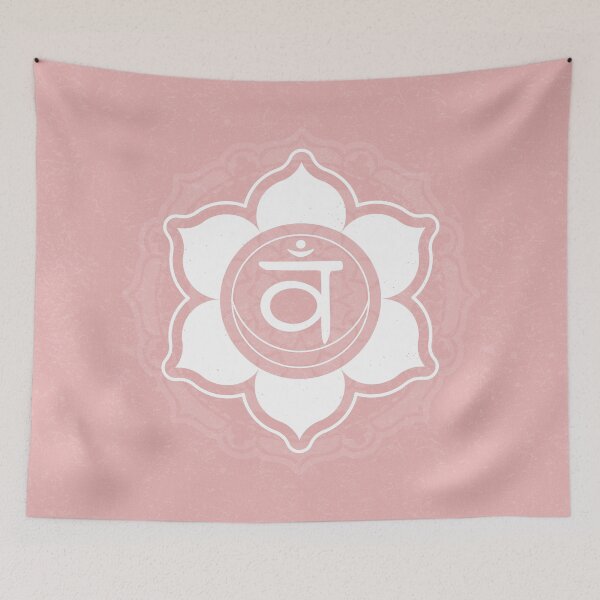 Item preview, Sacral Chakra Mandala - Rose + Snow designed and sold by Irene Estelle.