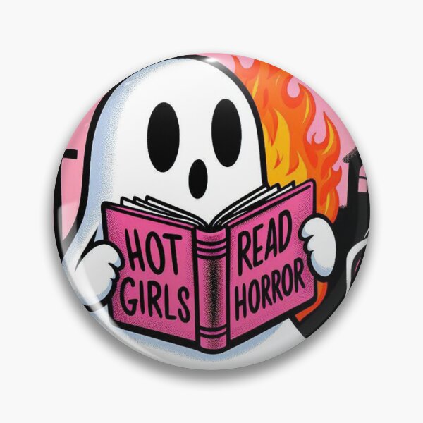 Item preview, Hot Girls Read Horror designed and sold by vectcd.