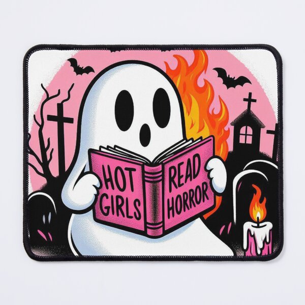 Item preview, Hot Girls Read Horror designed and sold by vectcd.