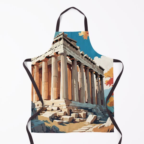 Item preview, The Parthenon In Athens Modern Travel Advert designed and sold by Glimmersmith.