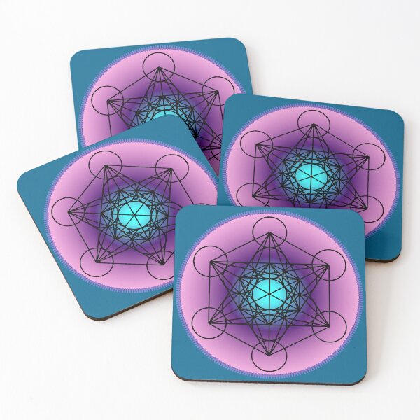 Item preview, Metatron's Cube - Pink Glowing designed and sold by Killgroove.