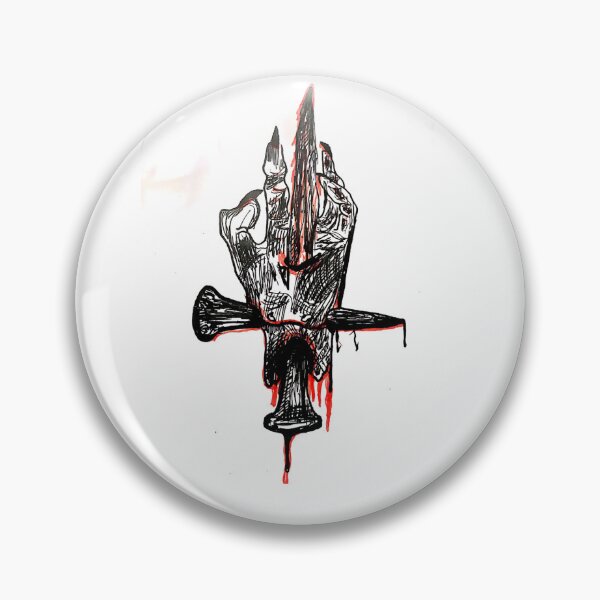 Item preview, Freehand drawing, dark hand with stake designed and sold by Macraf0.