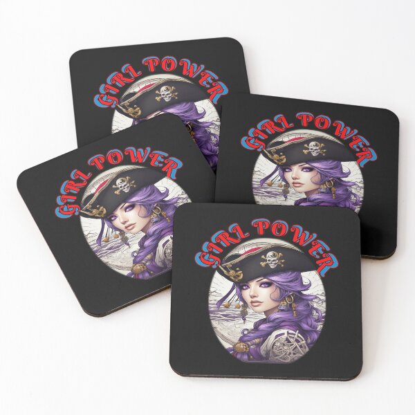 Item preview, Girl power, purple pearl, the pirate queen,cool pirate girl,a strong woman in a man’s world, a galantine designed and sold by sailorsam1805.