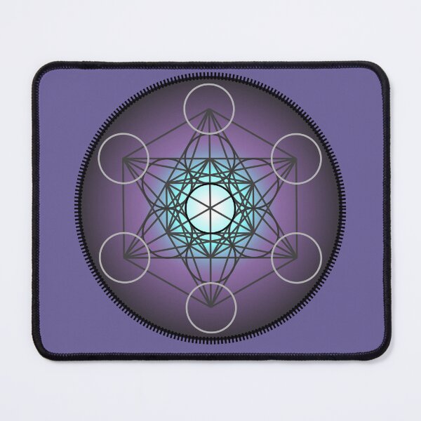 Item preview, Metatron's Cube - Purple Glowing designed and sold by Killgroove.