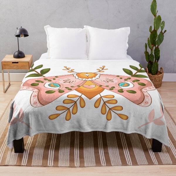 Artikelvorschau, Mottenillustration im Boho-Stil. entworfen und verkauft von CRASSO.