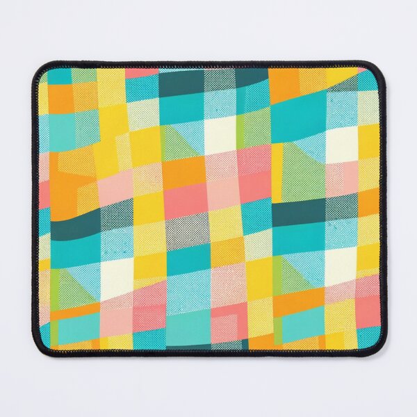 Item preview, Summer Color Inspired Checkered Print Pattern designed and sold by PinUpPizzazz.