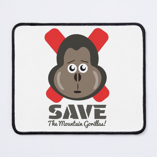 Item preview, Save the Mountain Gorillas designed and sold by SwailemPlanet.