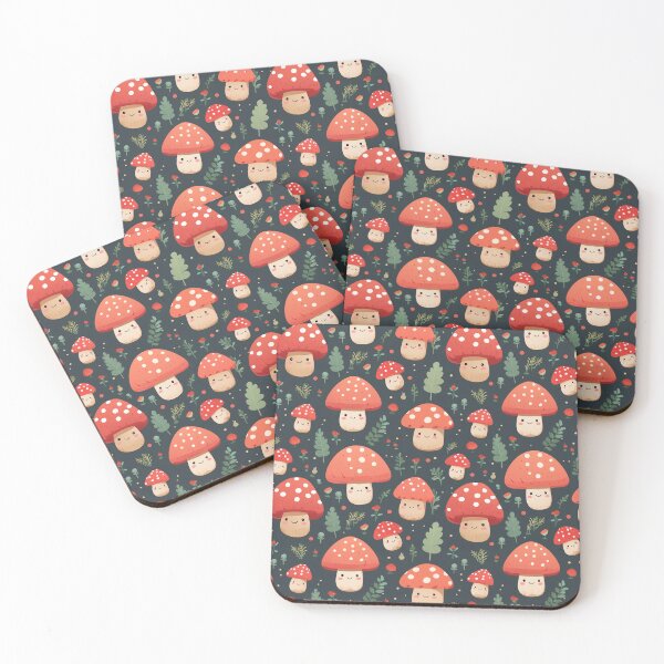 Item preview, Happy Little Mushrooms designed and sold by Mooximus.