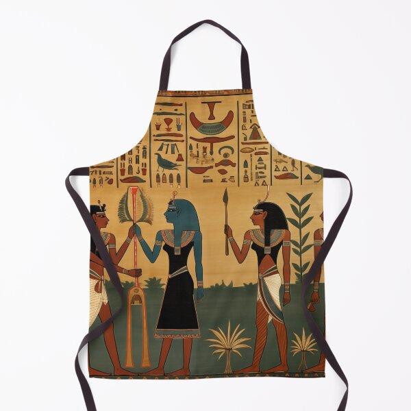 Artikelvorschau, Ägyptische Hieroglyphen: Historische Hieroglyphen, Pharao-Königin entworfen und verkauft von Fantasy Masterpiece.