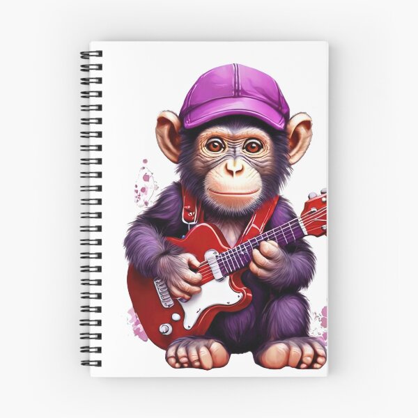 Item preview, Baby Chimp With a Little Red  Guitar designed and sold by Jeffrey Mease.