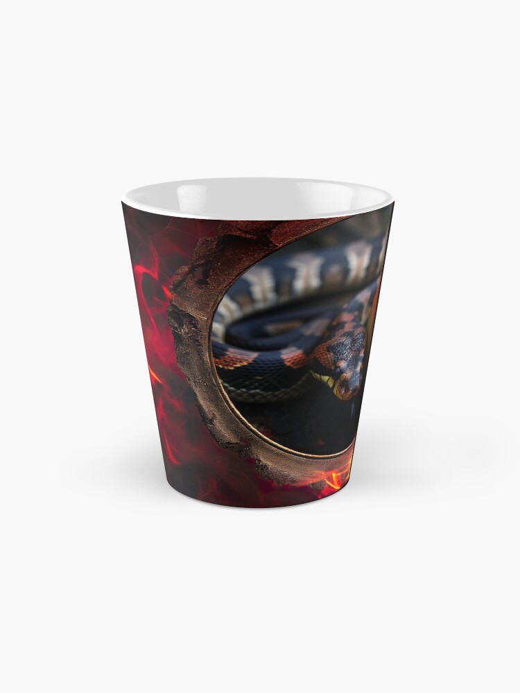 Thumbnail 2 of 4, Coffee Mug, Dangerous Desire: Apocalyptic Passion Awakening (2024 Anniversary Edition) designed and sold by rebecka.