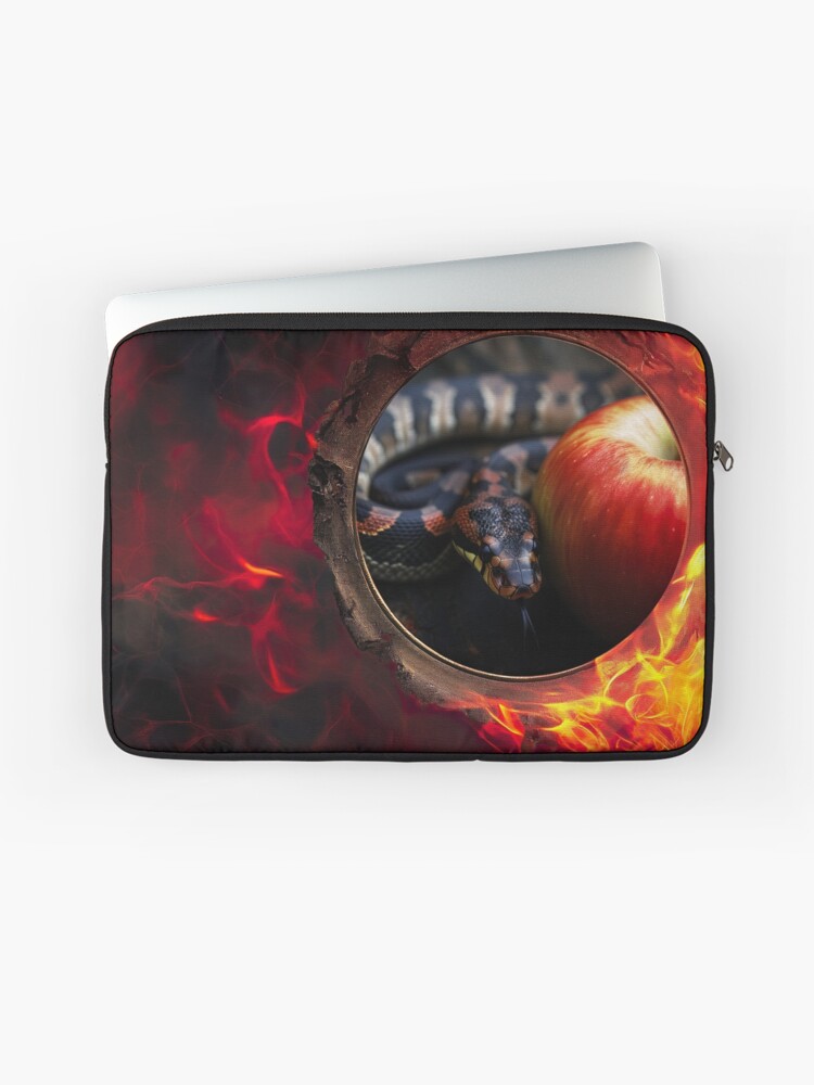 Thumbnail 1 of 2, Laptop Sleeve, Dangerous Desire: Apocalyptic Passion Awakening (2024 Anniversary Edition) designed and sold by rebecka.