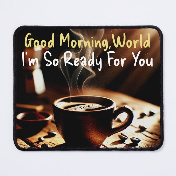 Item preview, Good Morning World... I'm So Ready For You designed and sold by HippieFarms11.