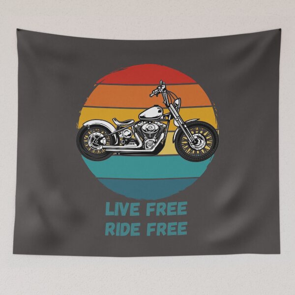 Item preview, Live Free Ride Free designed and sold by Tripp Art Studio.