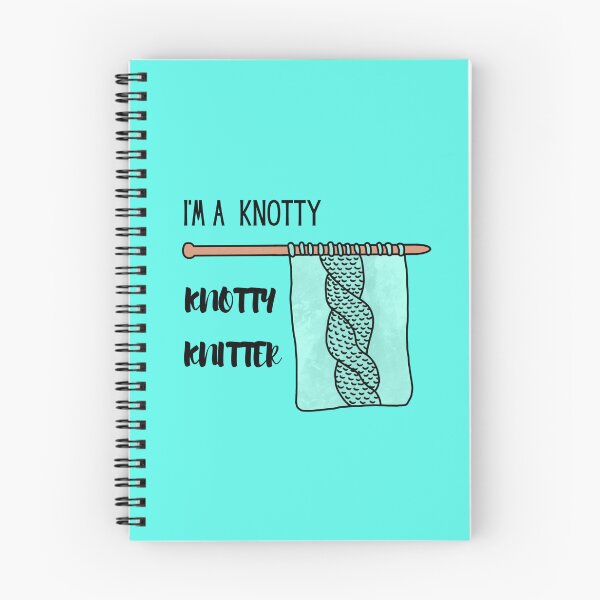 Item preview, I'm A Knotty Knotty Knitter designed and sold by knitlikegranny.