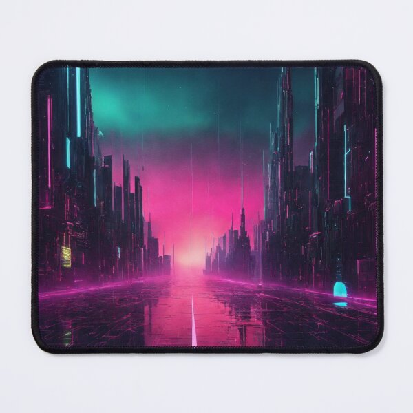 Item preview, Neon Horizon: A Cybernetic Dawn designed and sold by John v p.