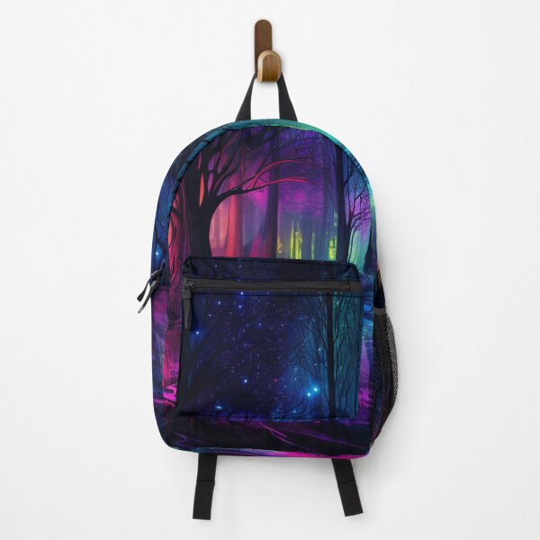 Item preview, Fantasy Dreamscape: Enchanted Forest, Bioluminescent Painting designed and sold by Fantasy Masterpiece.