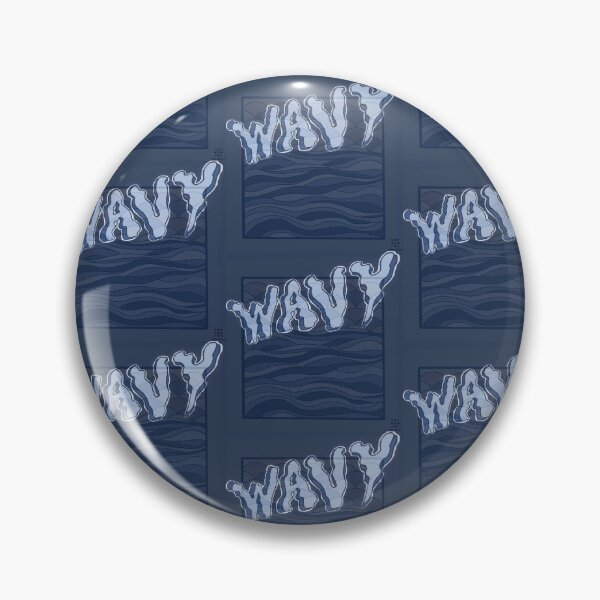 Item preview, Wavy Sticker designed and sold by ShopSMARTistry.