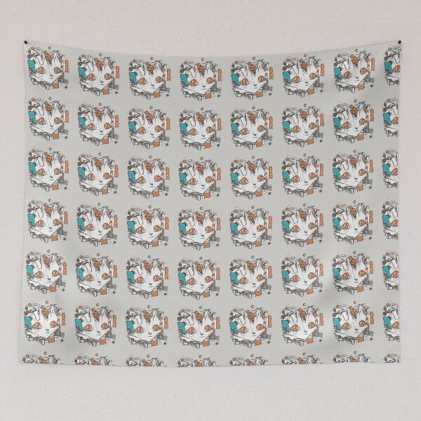 Item preview, Cute cat aesthetic  vector design  designed and sold by futureconcept.