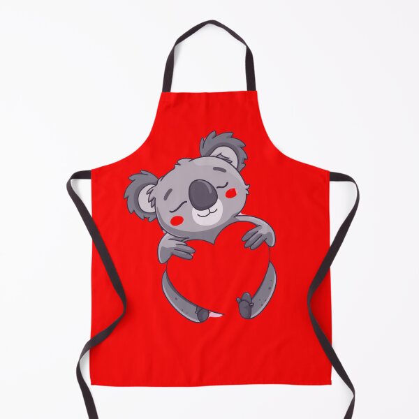 Item preview, Chibi Love: Kawaii Koala Hugging Heart - Valentine's Day Edition designed and sold by matdiazl.