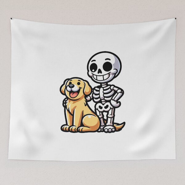 Item preview, dog skeleton designed and sold by IdeasDream.