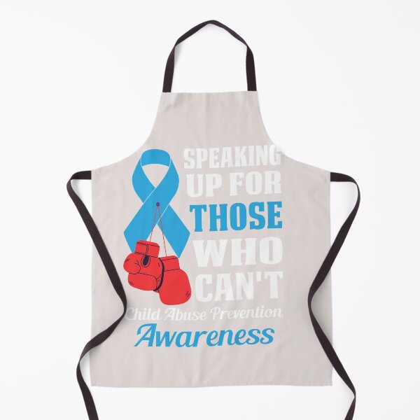 Item preview, Blue Ribbon Boxing Gloves Child Abuse Prevention Awareness designed and sold by roboartpixel.