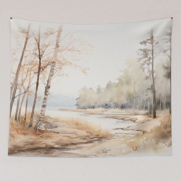 Item preview, Arboreal Riverside Retreat designed and sold by PigmentPulse.