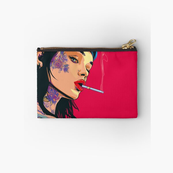Item preview, The smocking tattoo girl   designed and sold by Ursule-art.