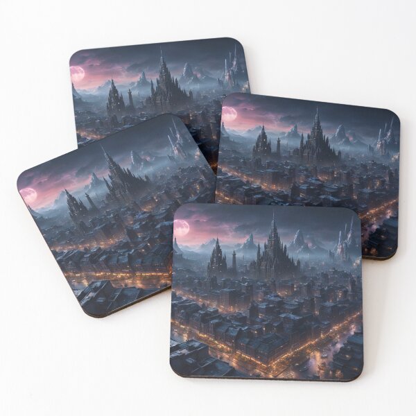 Item preview, Nighttime Cityscape designed and sold by AiArtCreations1.