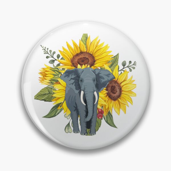 Item preview, Sunflower Elephant designed and sold by Oreo2020 Creations.