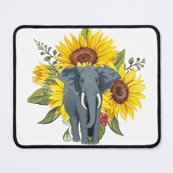 Item preview, Sunflower Elephant designed and sold by Oreo2020 Creations.