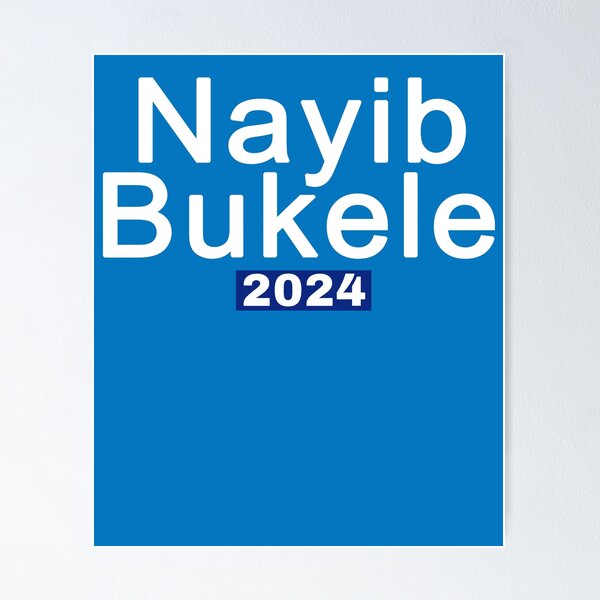Item preview, Nayib Bukele 2024 designed and sold by GreatMercies.