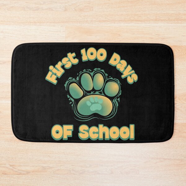 Item preview, 100 Days of School Celebration with Dog paw designed and sold by ButterflyDsgns6.