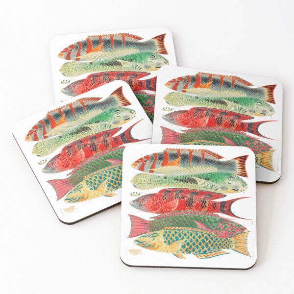 Item preview, Great Barrier Reef Fishes By William Saville Kent  designed and sold by Tamas Das.