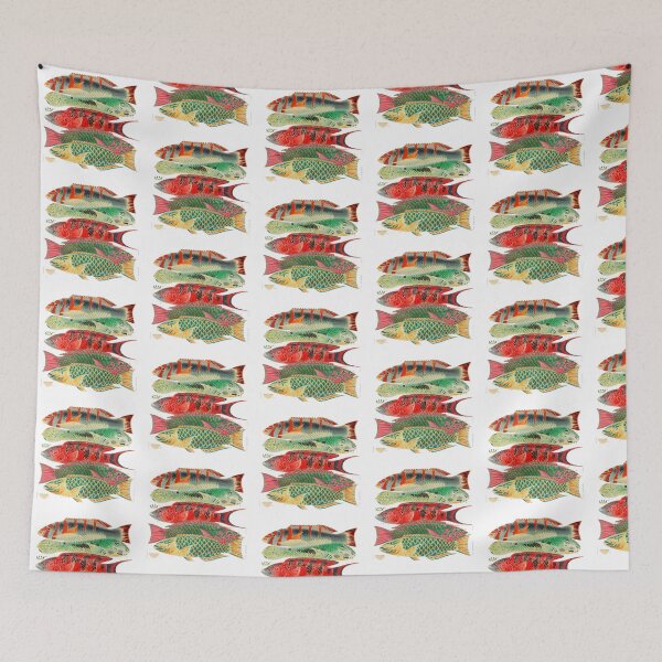 Item preview, Great Barrier Reef Fishes By William Saville Kent  designed and sold by Tamas Das.