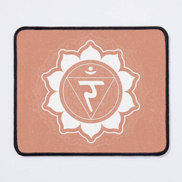 Item preview, Solar Plexus Chakra Mandala - Coral + Snow designed and sold by Irene Estelle.