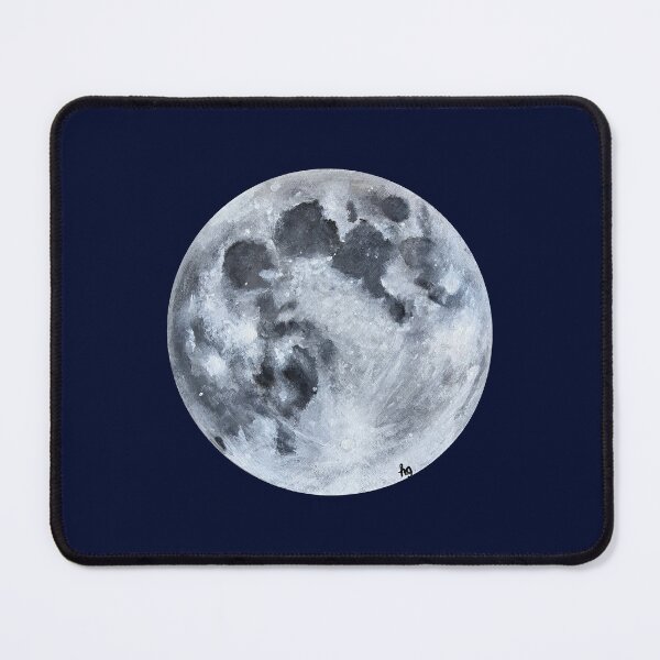 Item preview, Hand Painted Moon designed and sold by Pixel and Paintbrush.