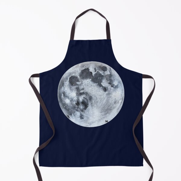 Item preview, Hand Painted Moon designed and sold by Pixel and Paintbrush.