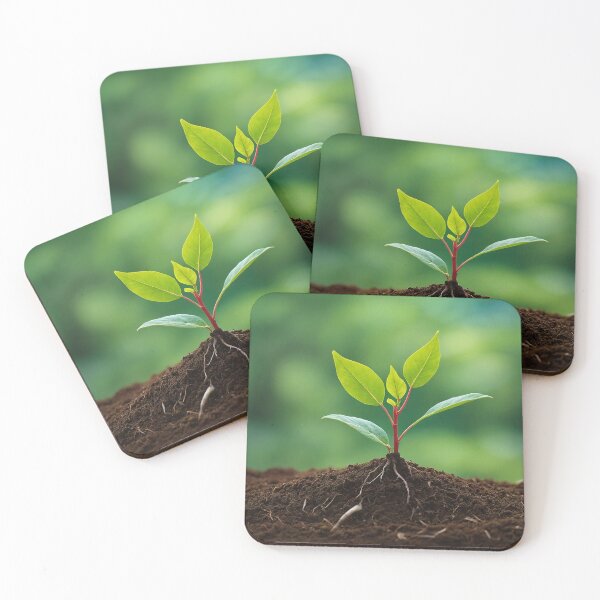 Item preview, Young Plant Sapling in Rich Soil designed and sold by mentokc.